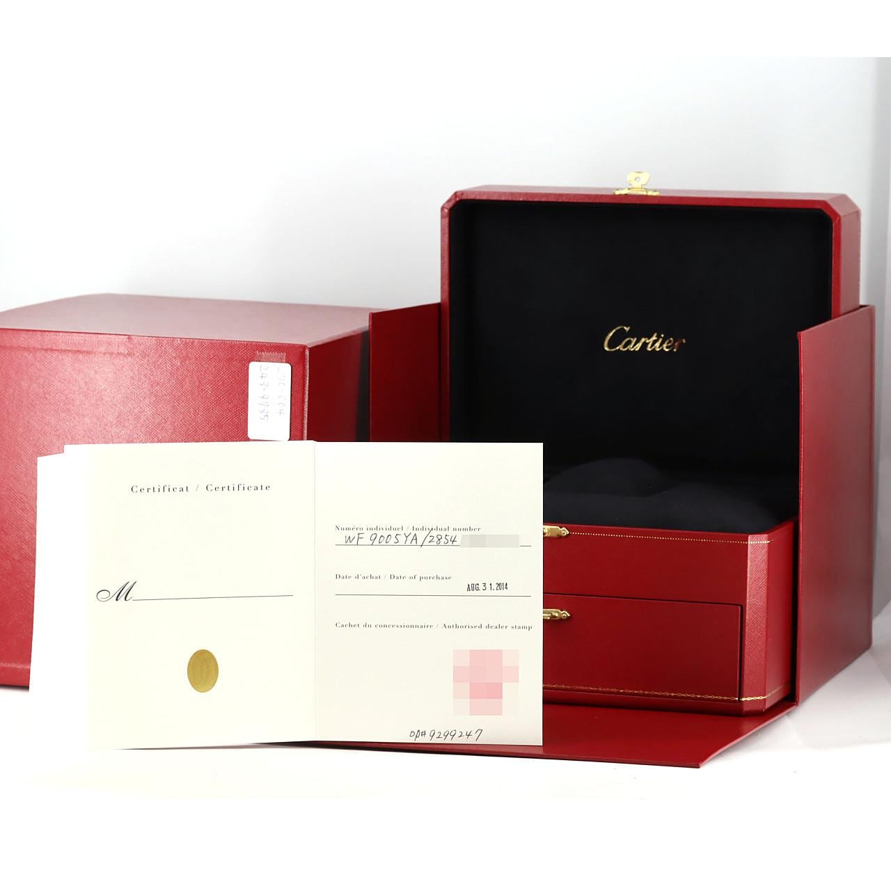 カルティエ ミニサントスドゥモワゼル WG/D･ブレスD WF9005YA WG クォーツ