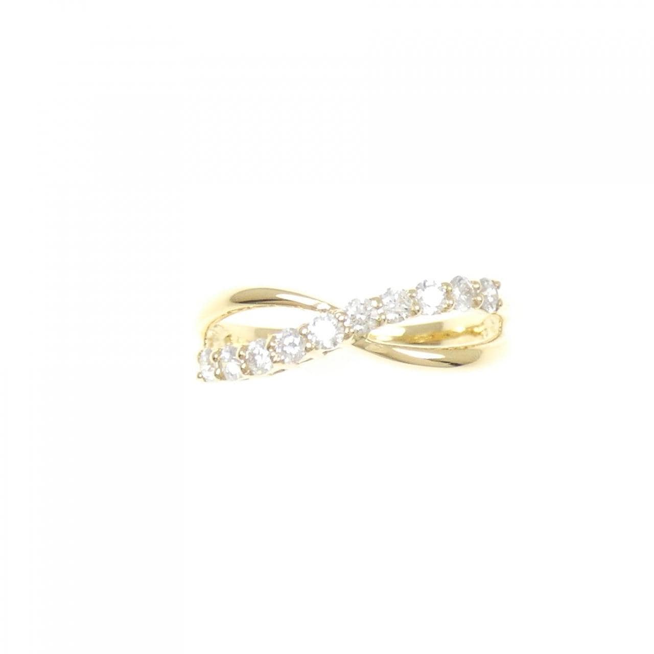 K18YG ダイヤモンド リング 0.30CT