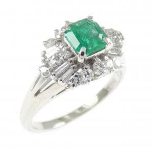 PT900 エメラルド リング 0.53CT