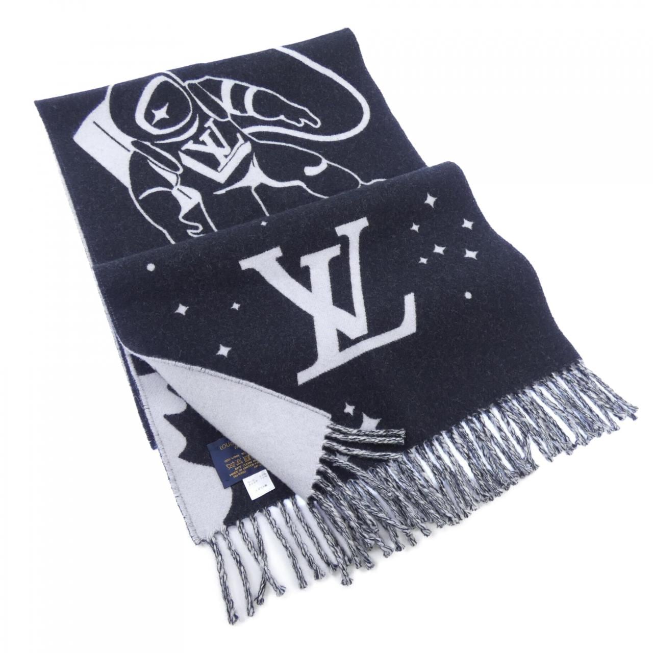 ルイヴィトン LOUIS VUITTON エシャルプ シティ サテライト MP2241 MUFFLER