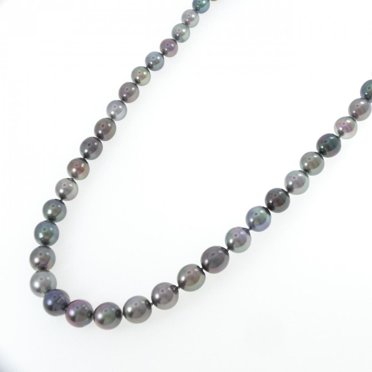 タサキ 黒蝶パール ネックレス 9-12mm