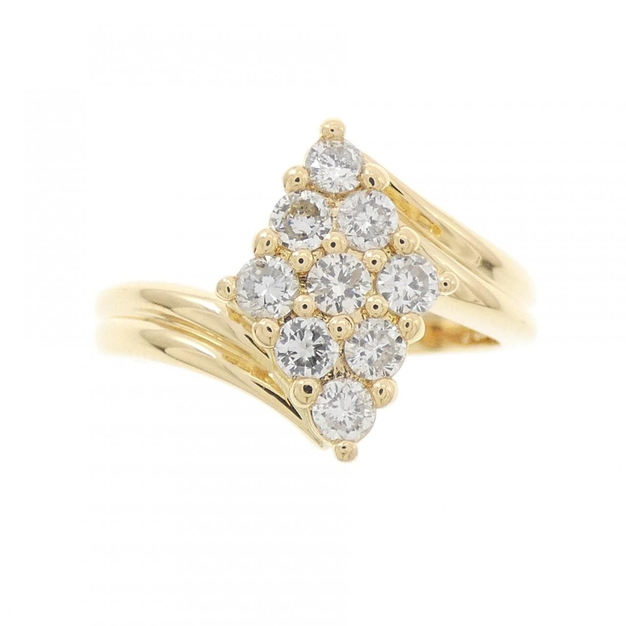 K18YG ダイヤモンド リング 0.50CT