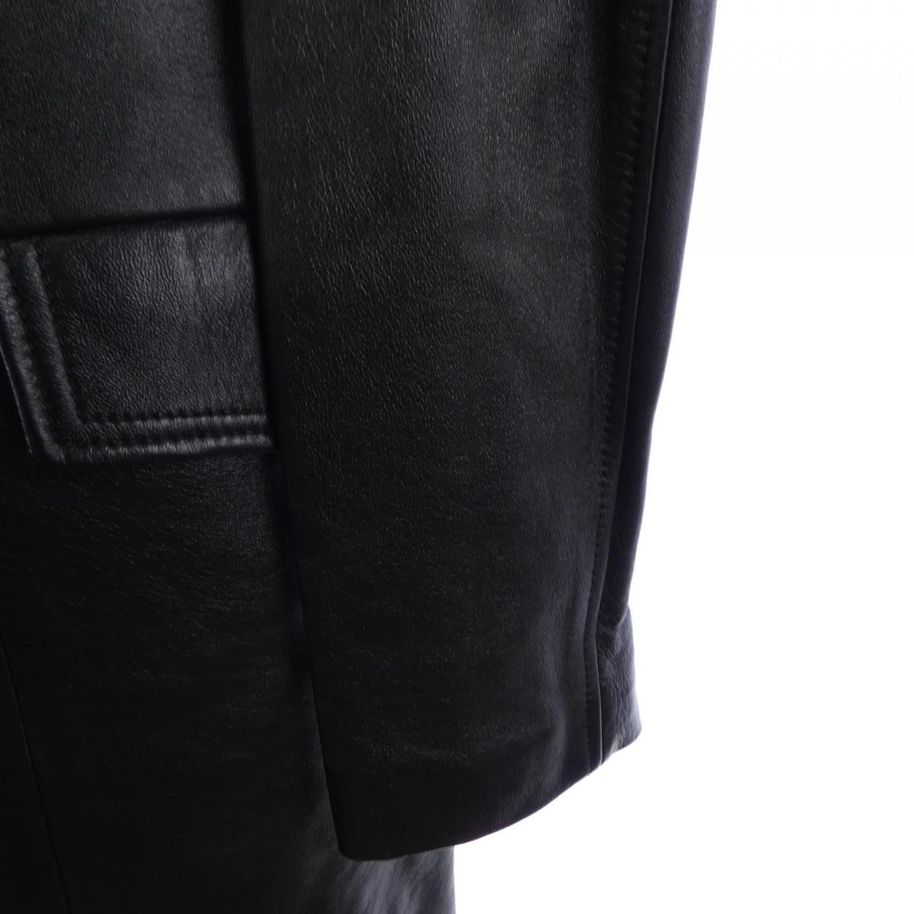 サンローラン SAINT LAURENT 397487 Y5LU1 レザーコート