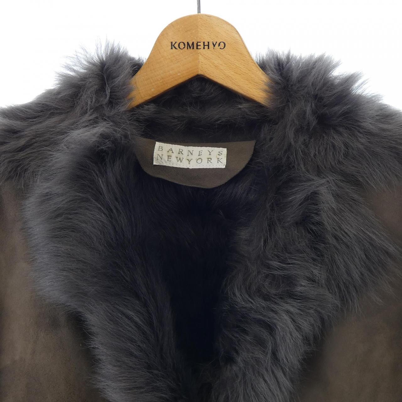 バーニーズニューヨーク BARNEYS NEW YORK ムートンコート