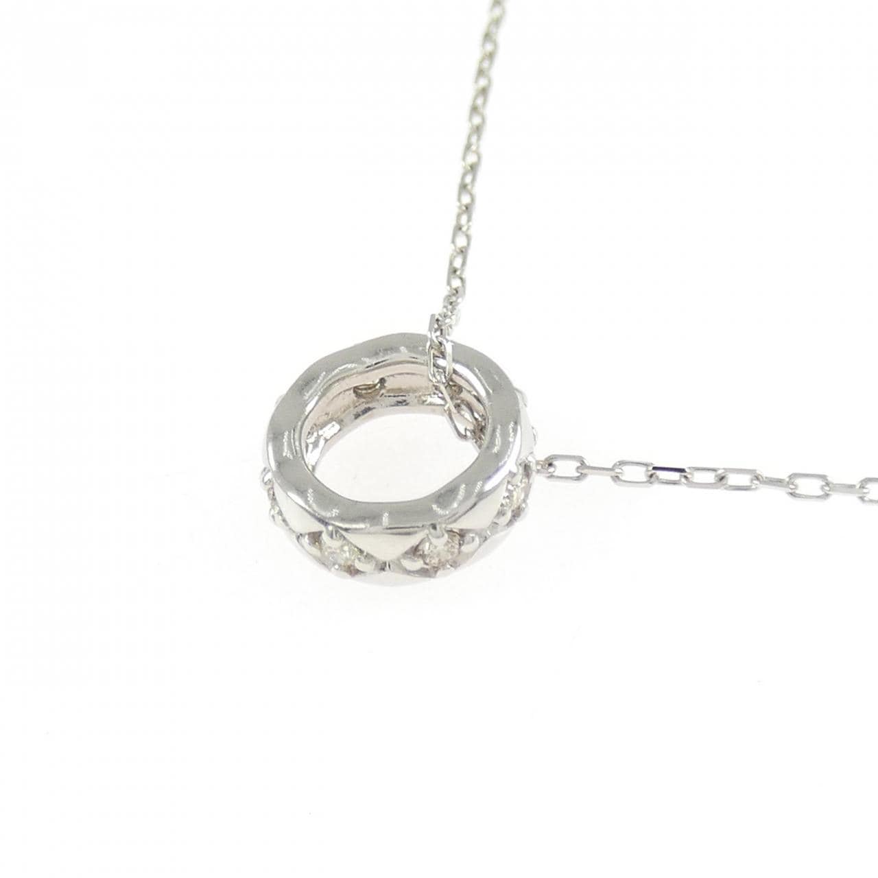 PT900/PT850 ダイヤモンド ネックレス 0.08CT