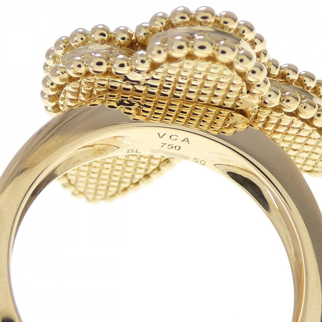 ヴァンクリーフ&アーペル ラッキーアルハンブラ リング