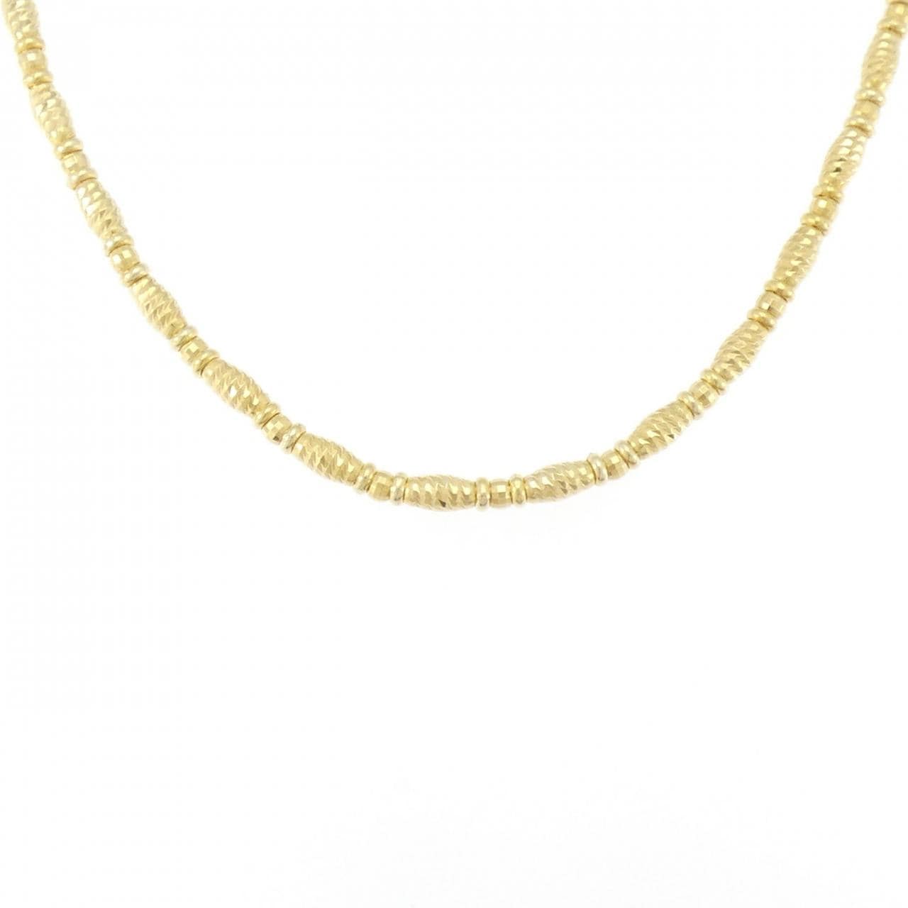 K18YG necklace