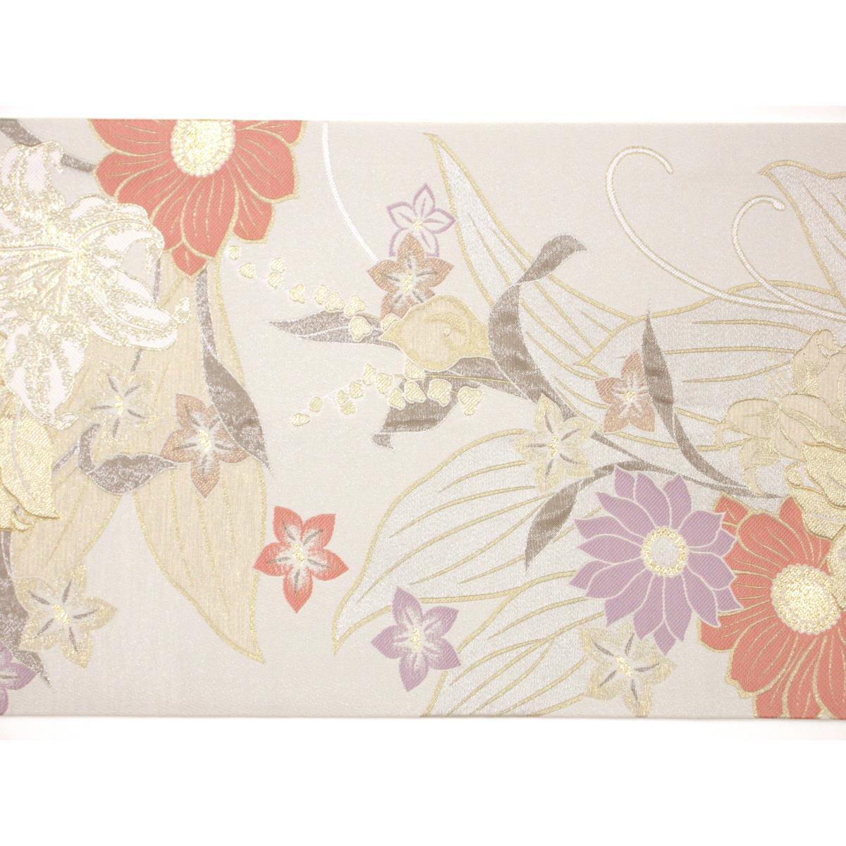 袋帯　芯なし仕立