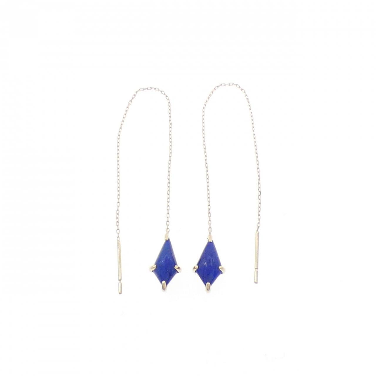 K10YG ラピスラズリ ピアス