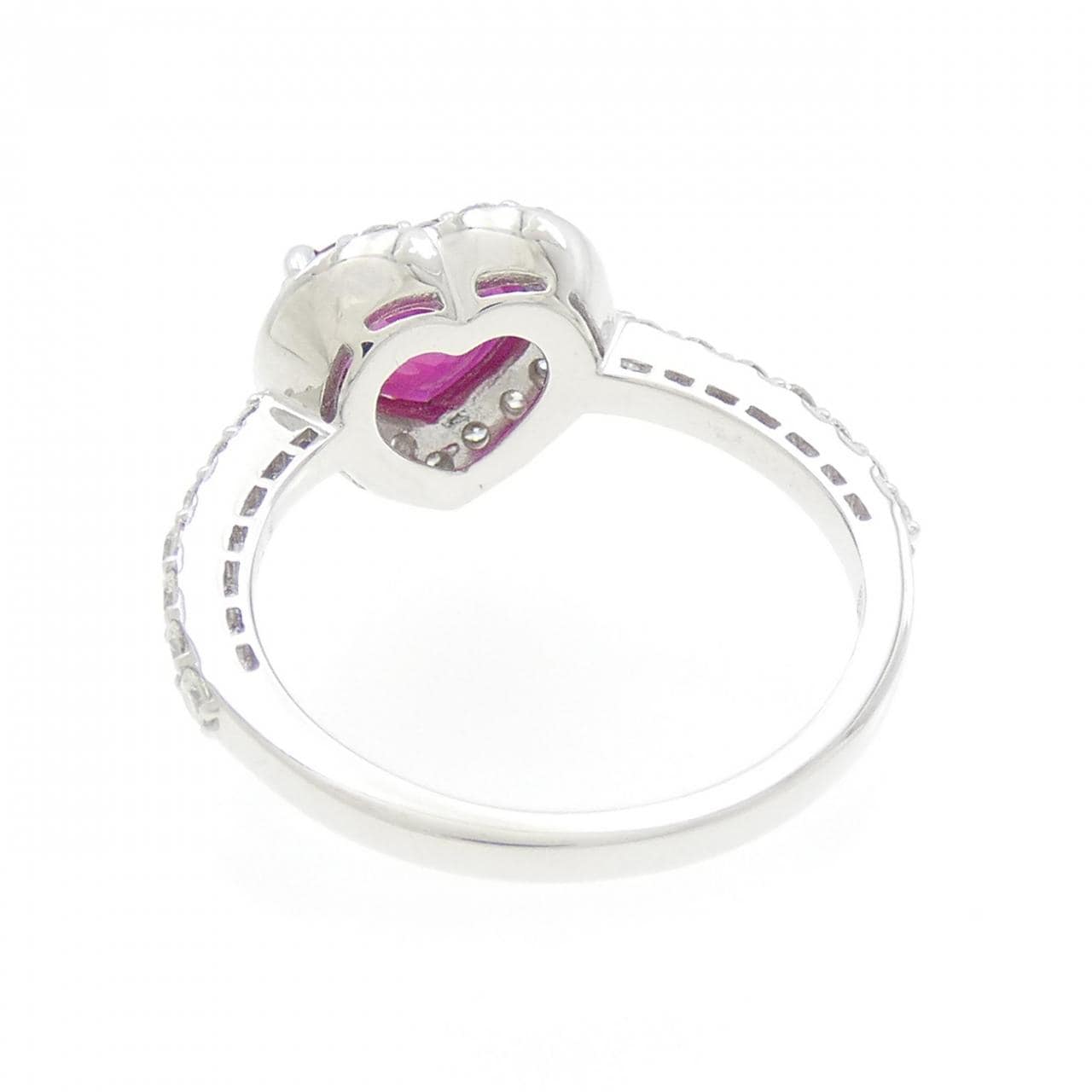 PONTE VECCHIO Heart Ruby Ring 1.32CT