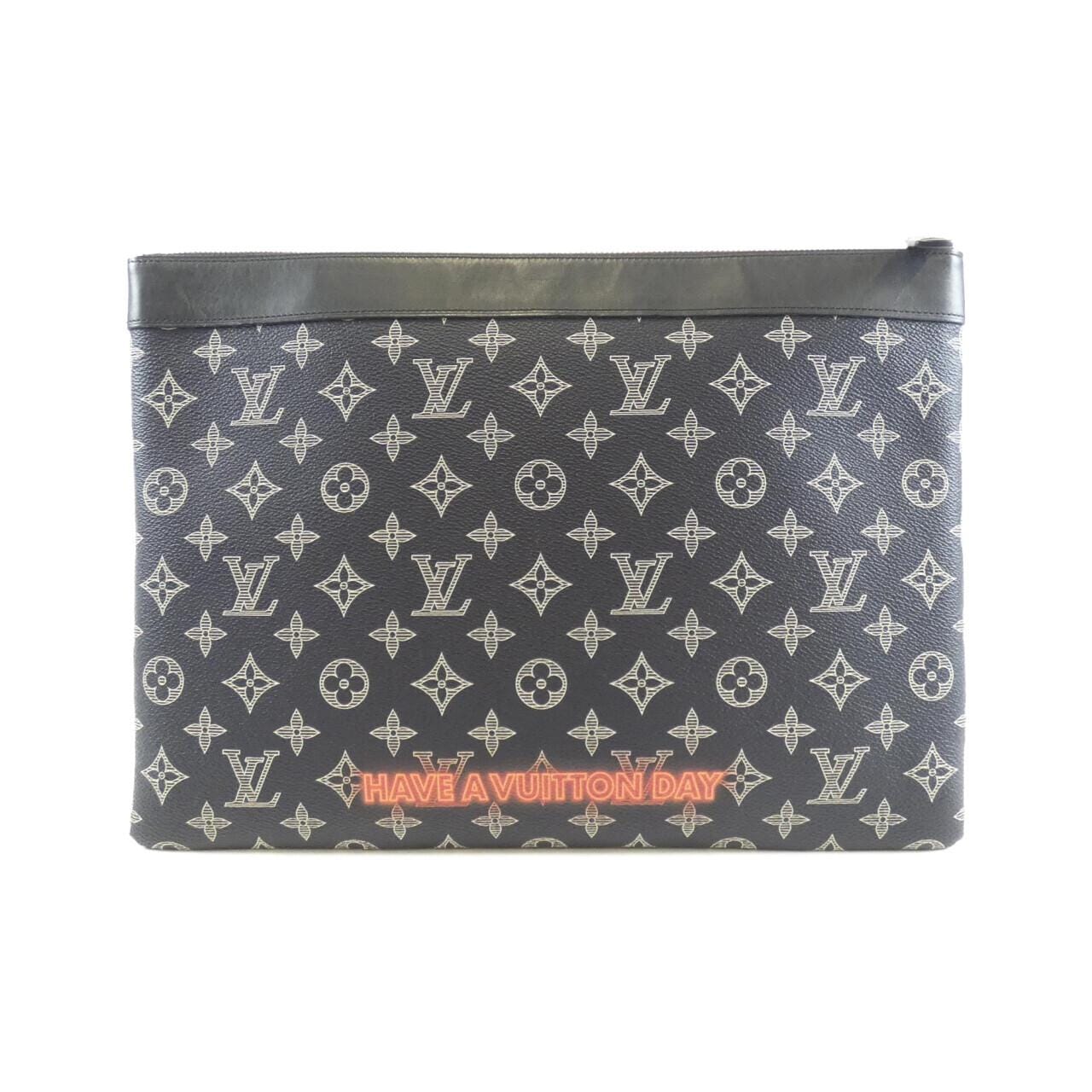 LOUIS VUITTON Monogram Ink (Upside Down) Pochette Apollo M62905 Bag