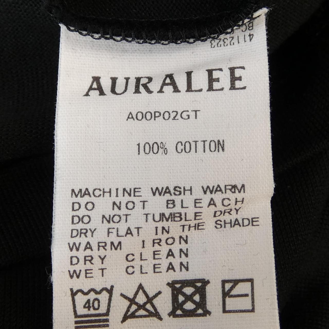 オーラリー AURALEE A00P02GT Tシャツ