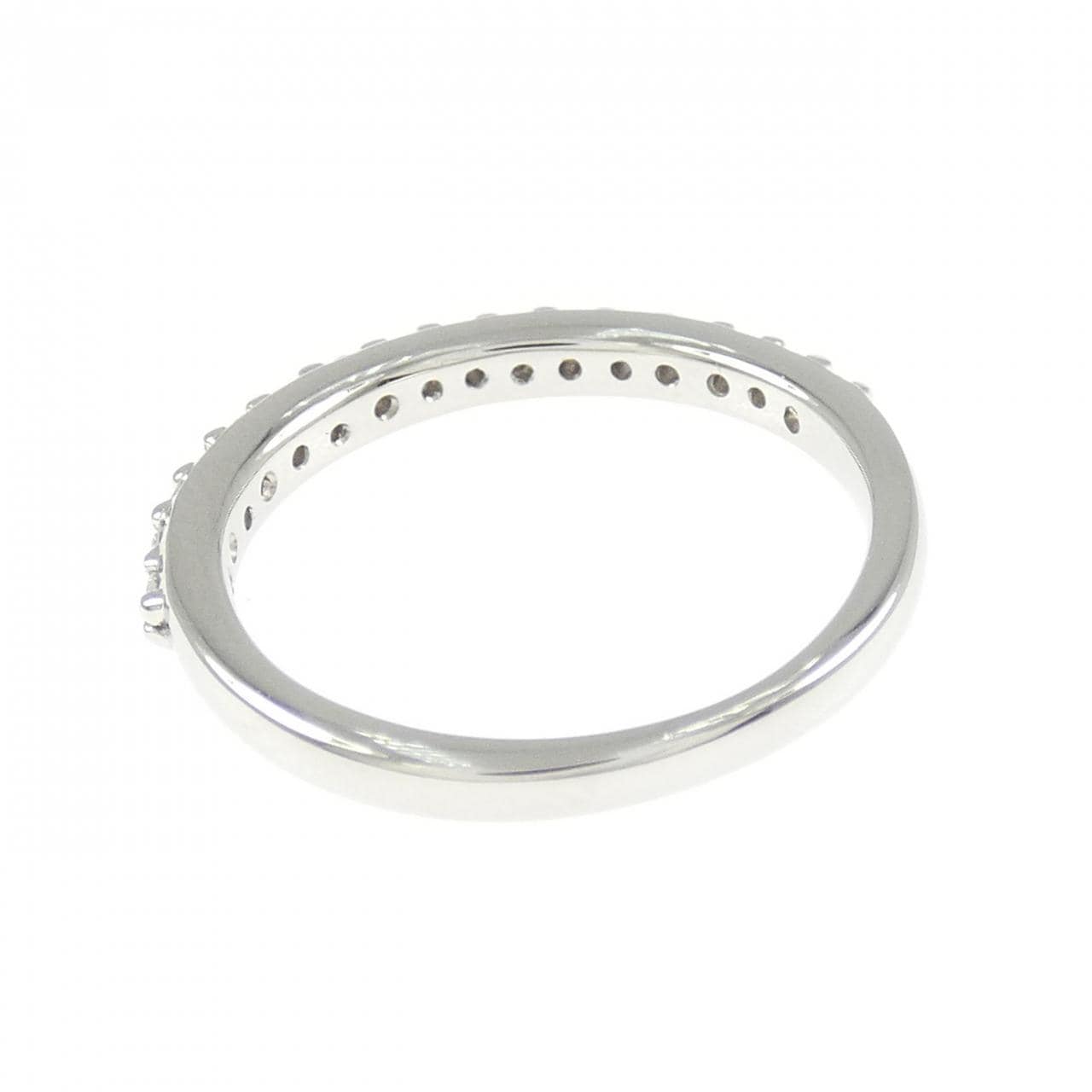 PT950 ハーフエタニティ ダイヤモンド リング