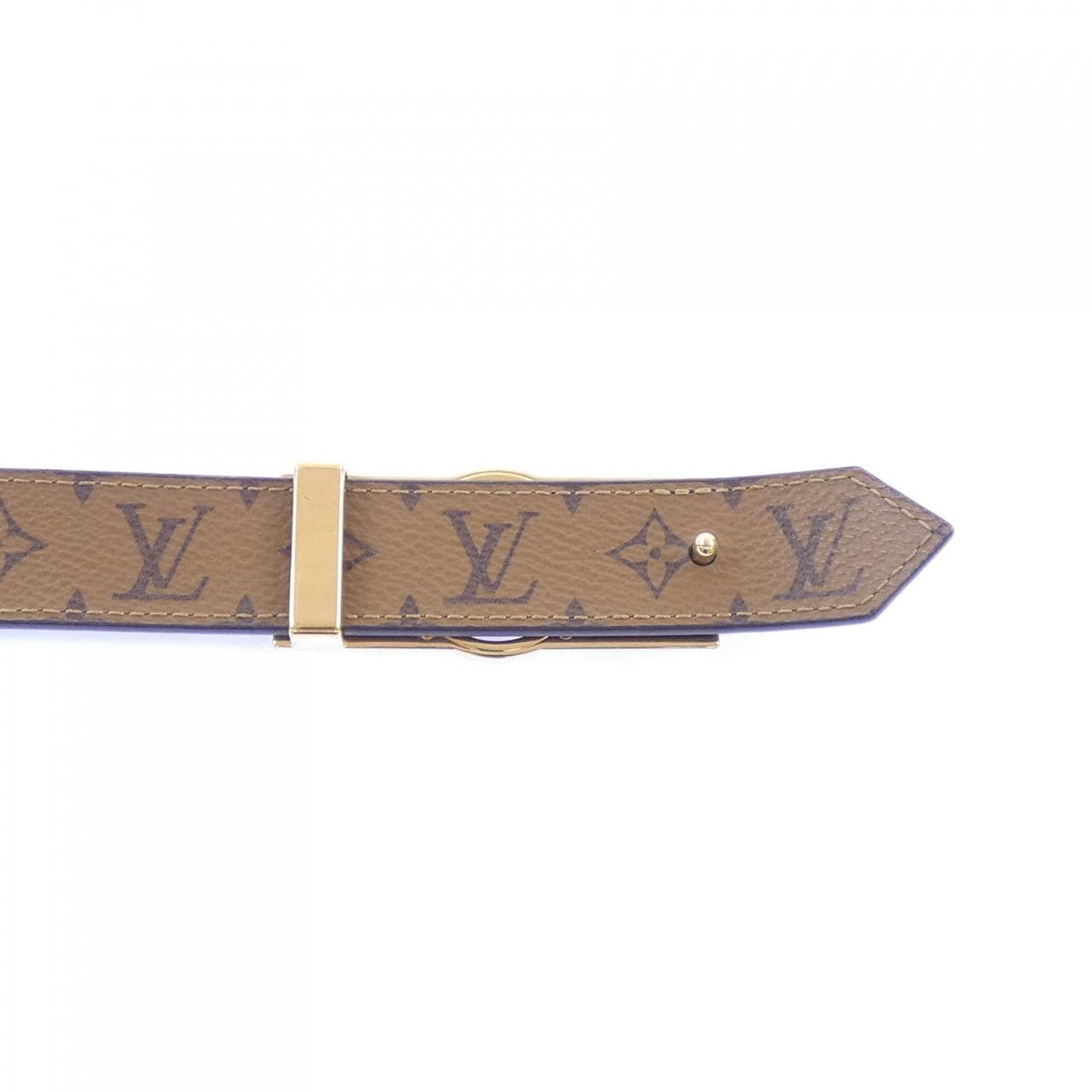 ルイヴィトン LOUIS VUITTON ドーフィーヌ 25mm リバーシブル M0203 BELT