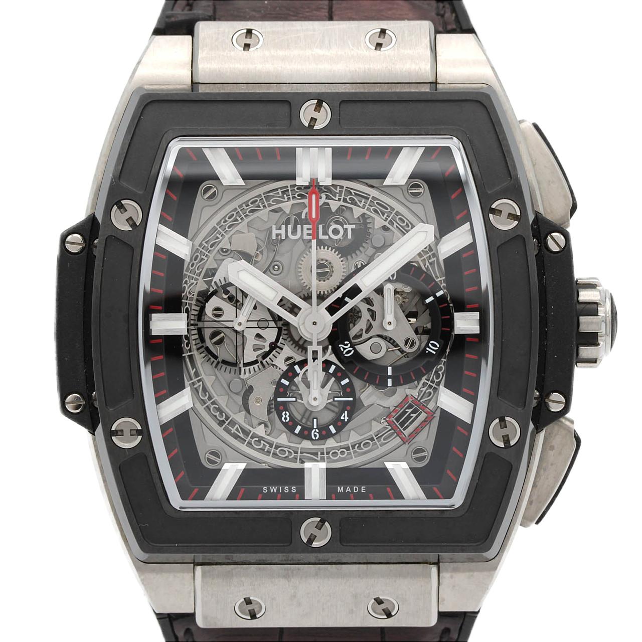 【ノーメンテナンス還元価格】ウブロ スピリットオブビッグバンチタニウムセラミック 601.NM.0173.LR TI 自動巻