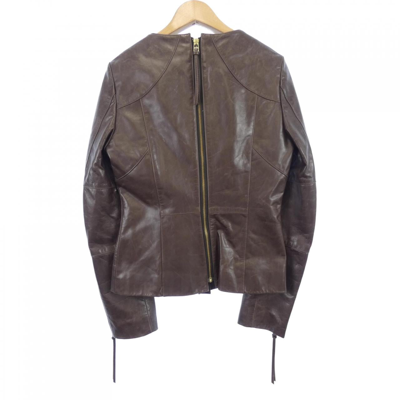 OBJET STANDARD leather jacket