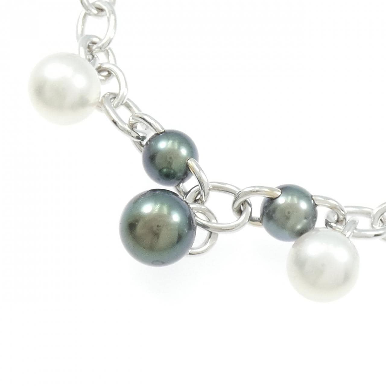 ミキモト 黒蝶パール ネックレス