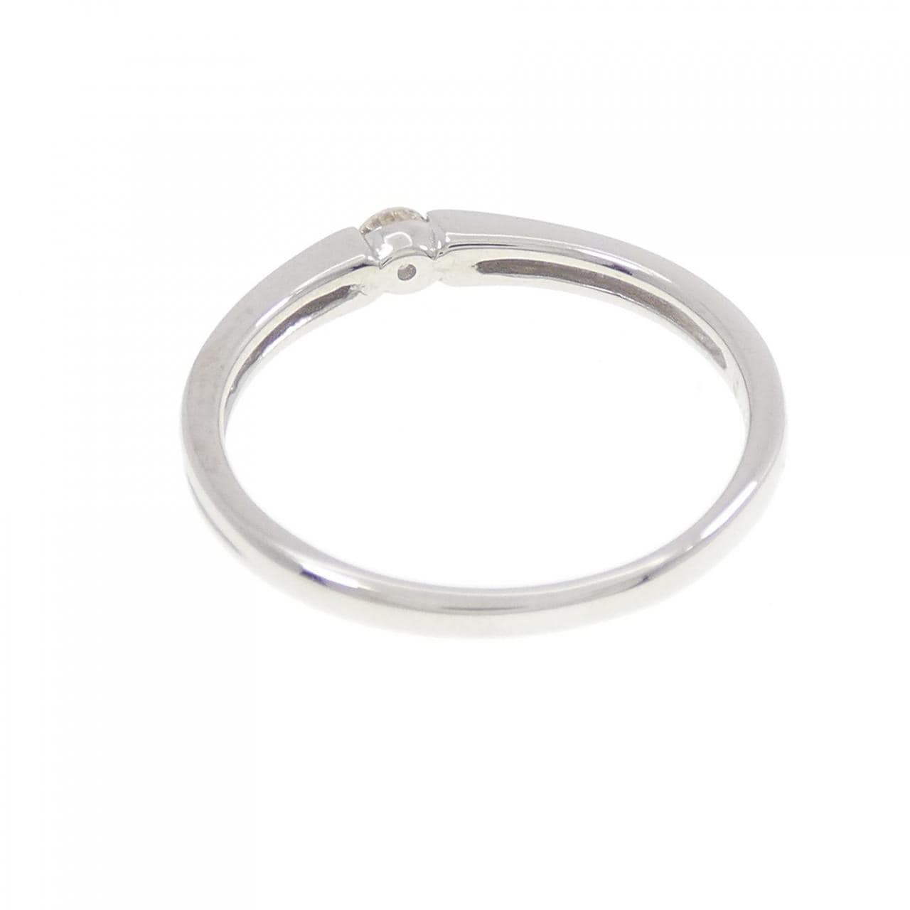 K18WG ダイヤモンド リング 0.10CT