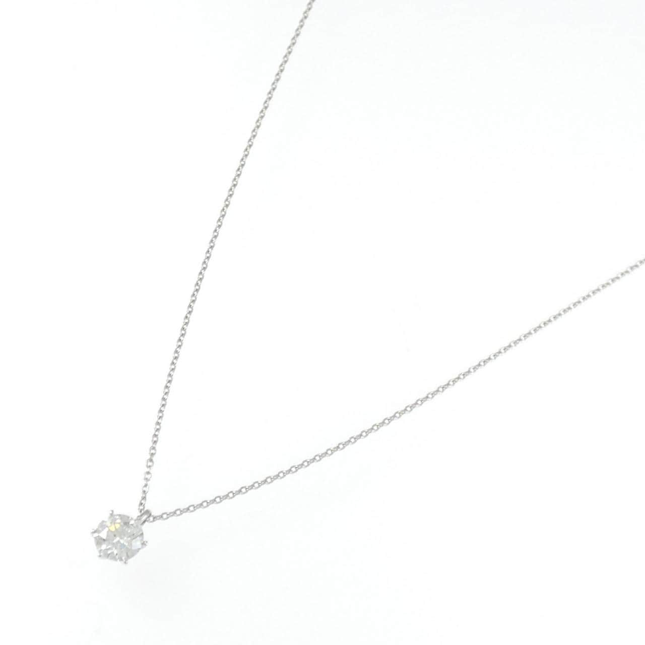 PT900/PT850 ダイヤモンド ネックレス 0.715CT F I1 EXT
