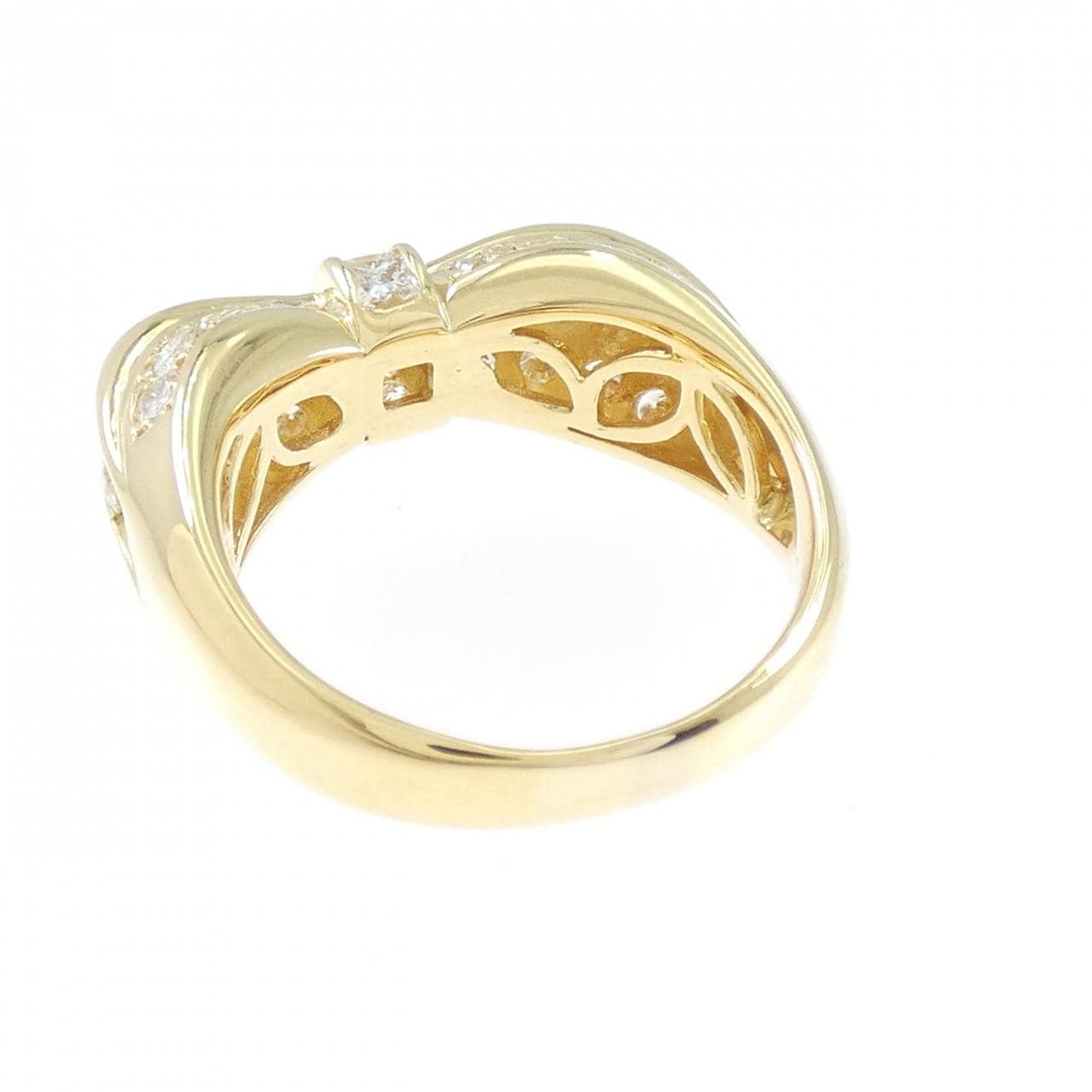 K18YG ダイヤモンド リング 1.20CT