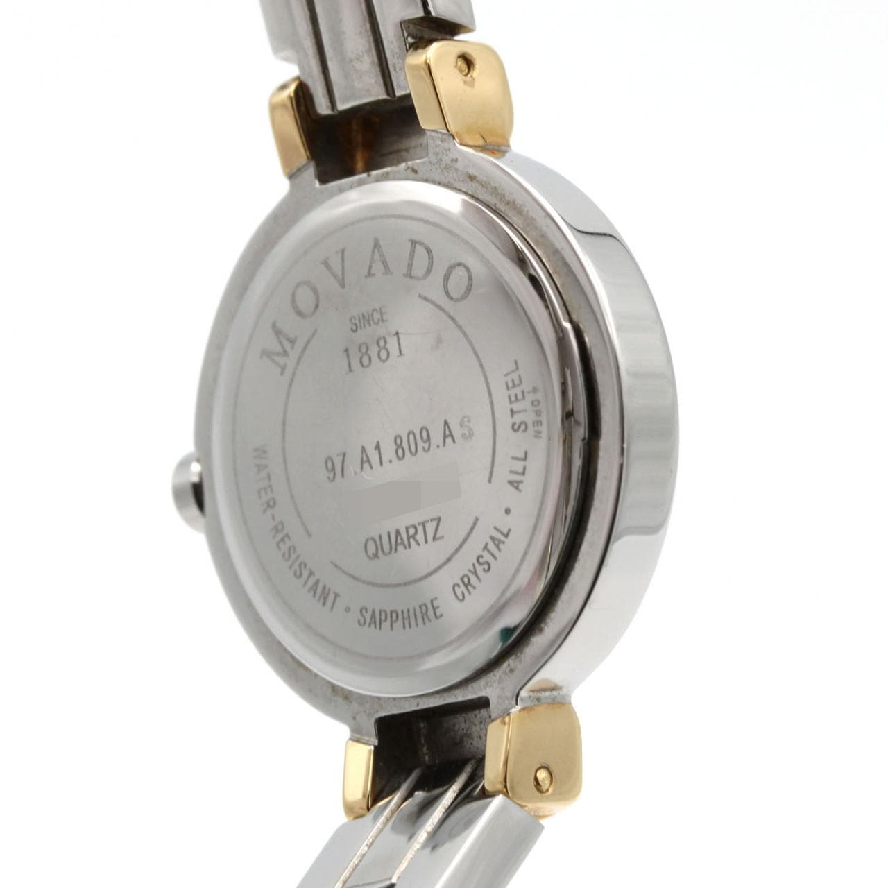 【ノーメンテナンス還元価格】モバード ミュージアム 97.A1.809.AS SSxGP クォーツ