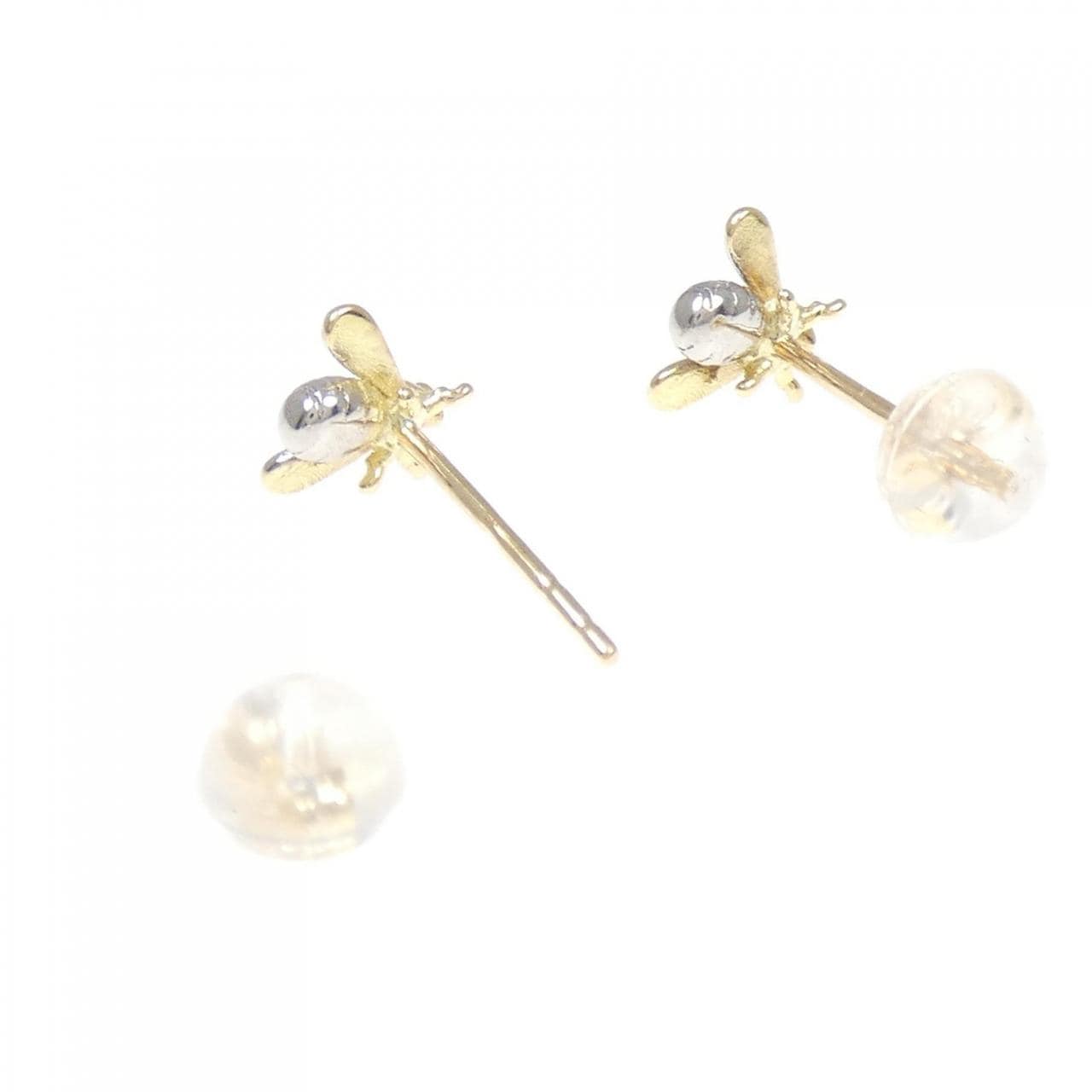 K18YG/K18WG ピアス