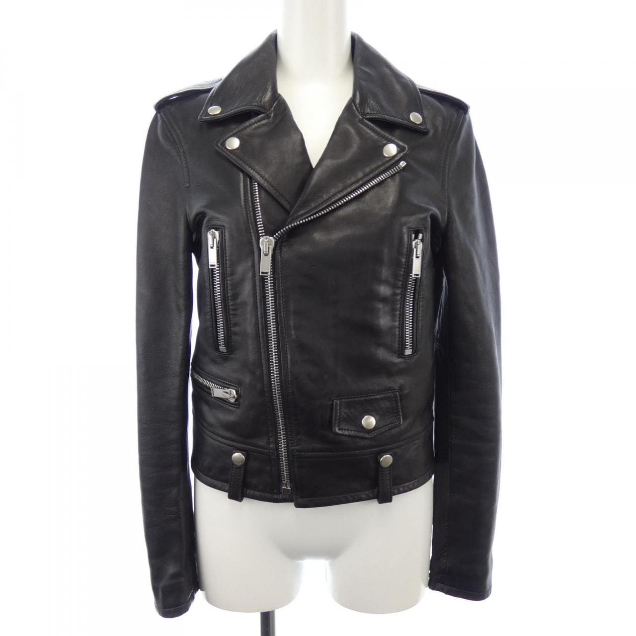 SAINT LAURENT Leather Riders Jacket