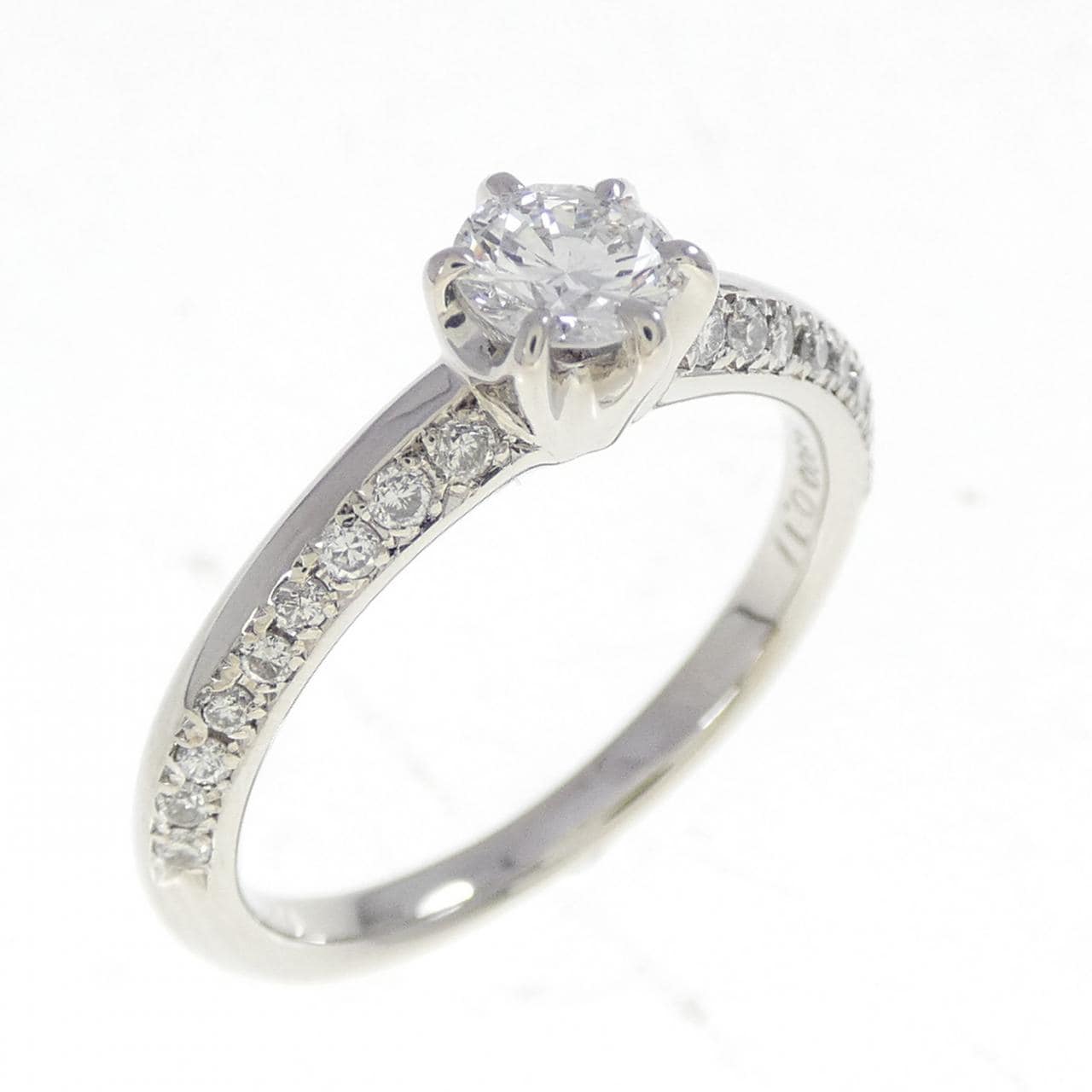 PT900 ダイヤモンド リング 0.304CT D VS2 VG