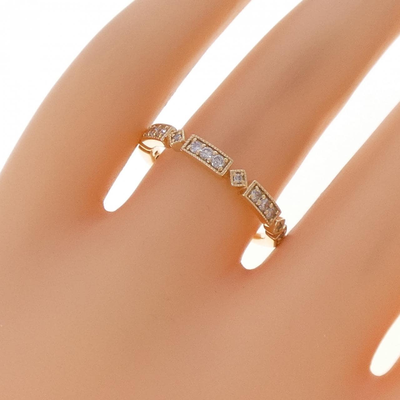 K9YG ダイヤモンド リング 0.23CT