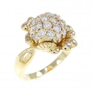 ミキモト ダイヤモンド リング 0.72CT
