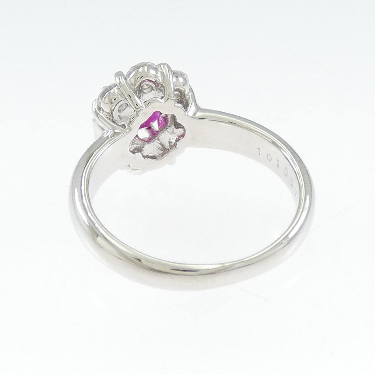 PT900红宝石戒指1.01CT