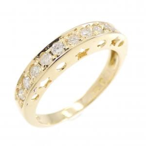 K18YG ダイヤモンド リング 0.21CT