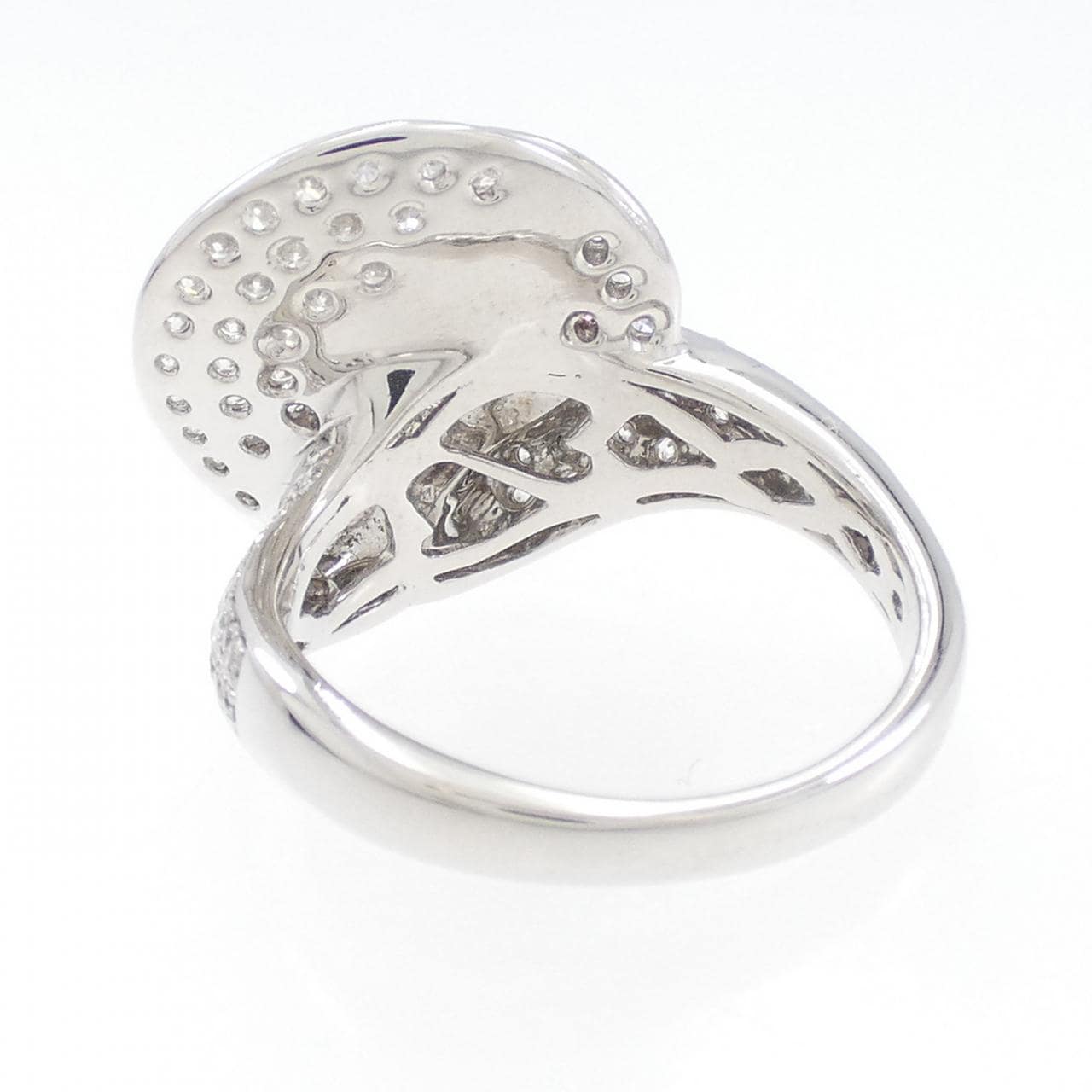 K18WG ダイヤモンド リング 1.35CT