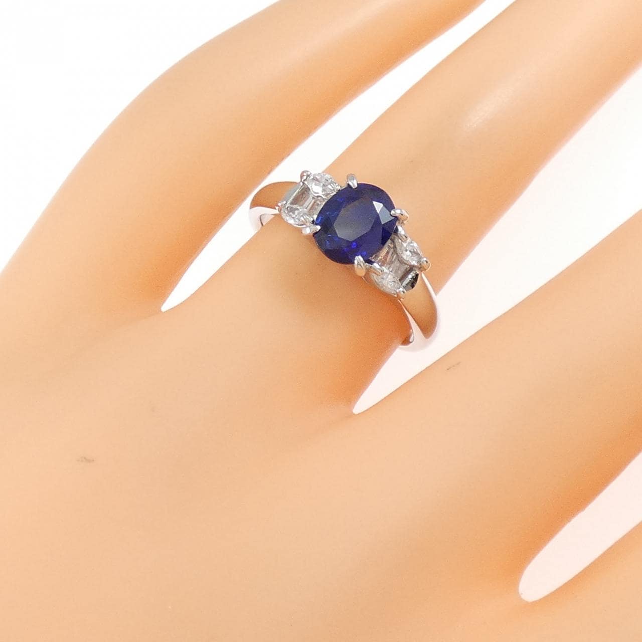 PT900 サファイヤ リング 1.25CT