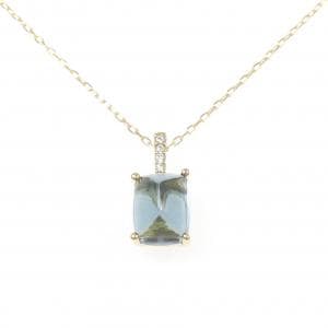ジーエスティービー ブルートパーズ ネックレス 2.50CT