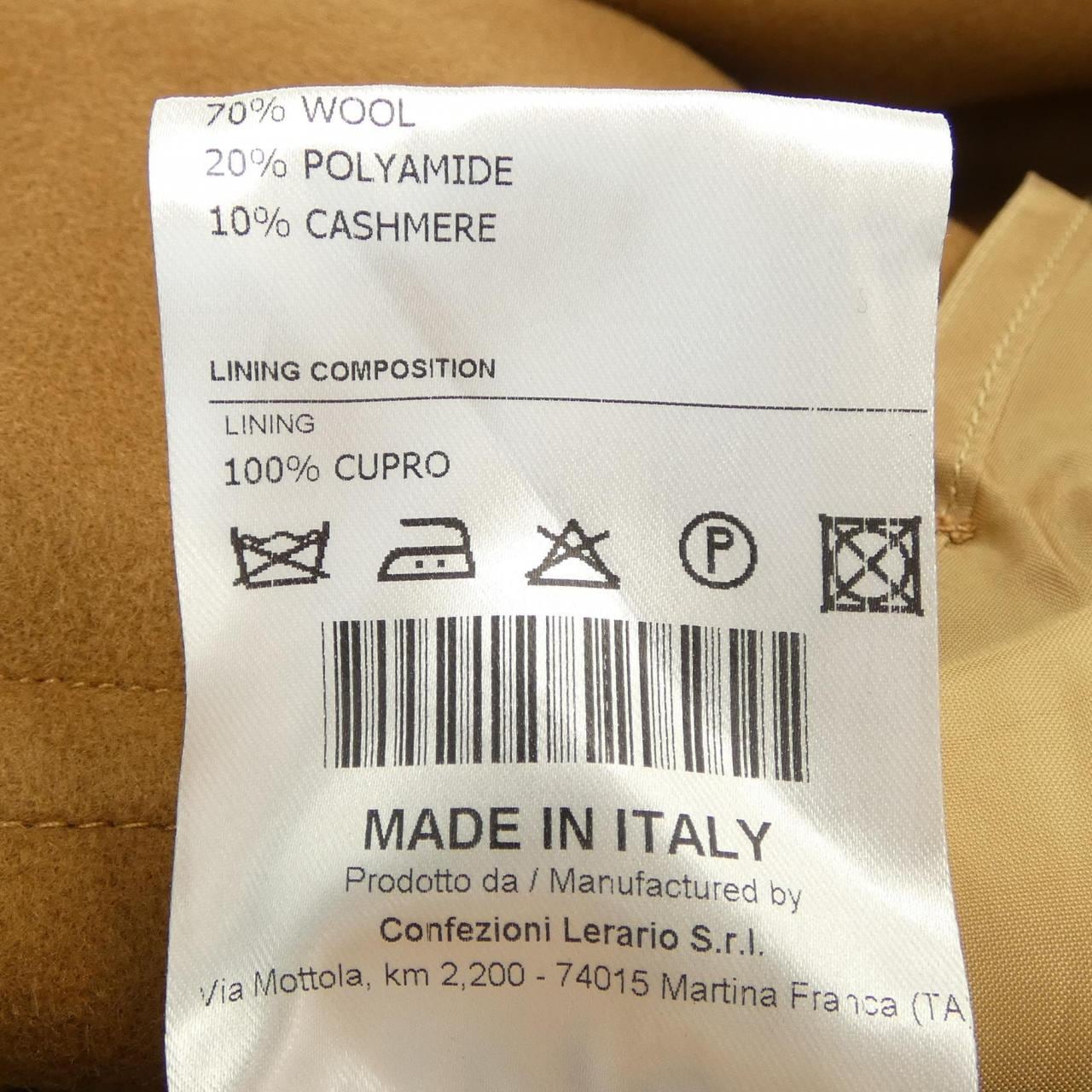 タリアトーレ TAGLIATORE MON コート