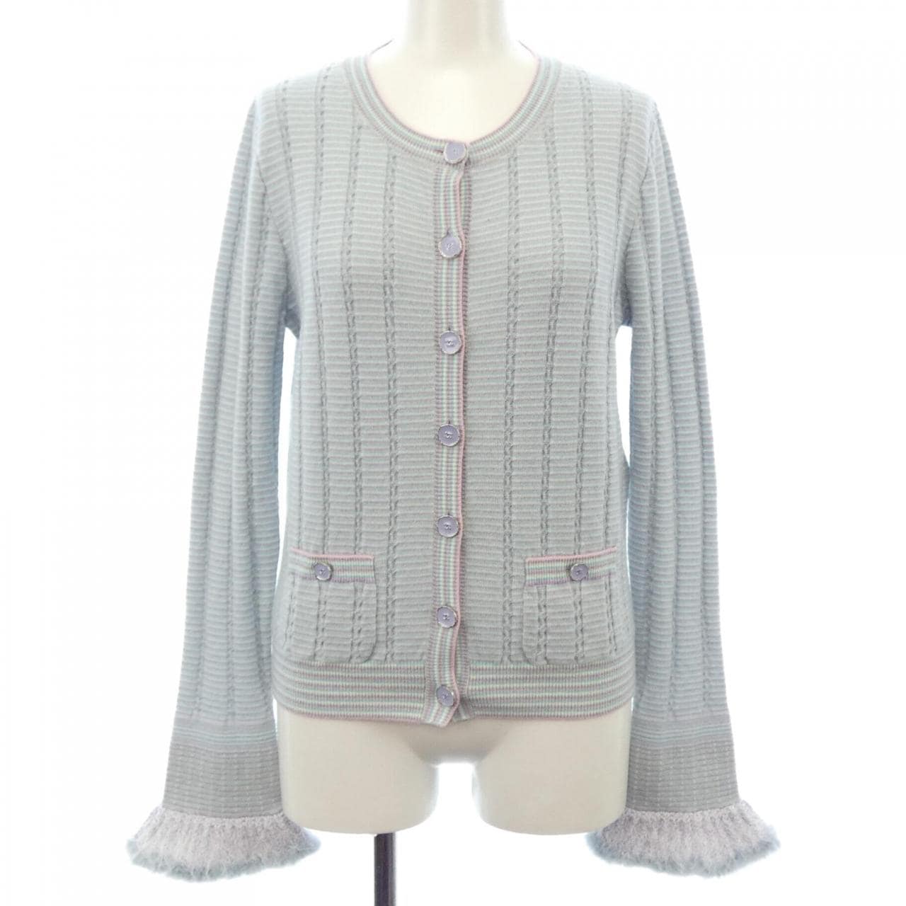 CHANEL LOOK50 P80182K11598 25B Cardigan