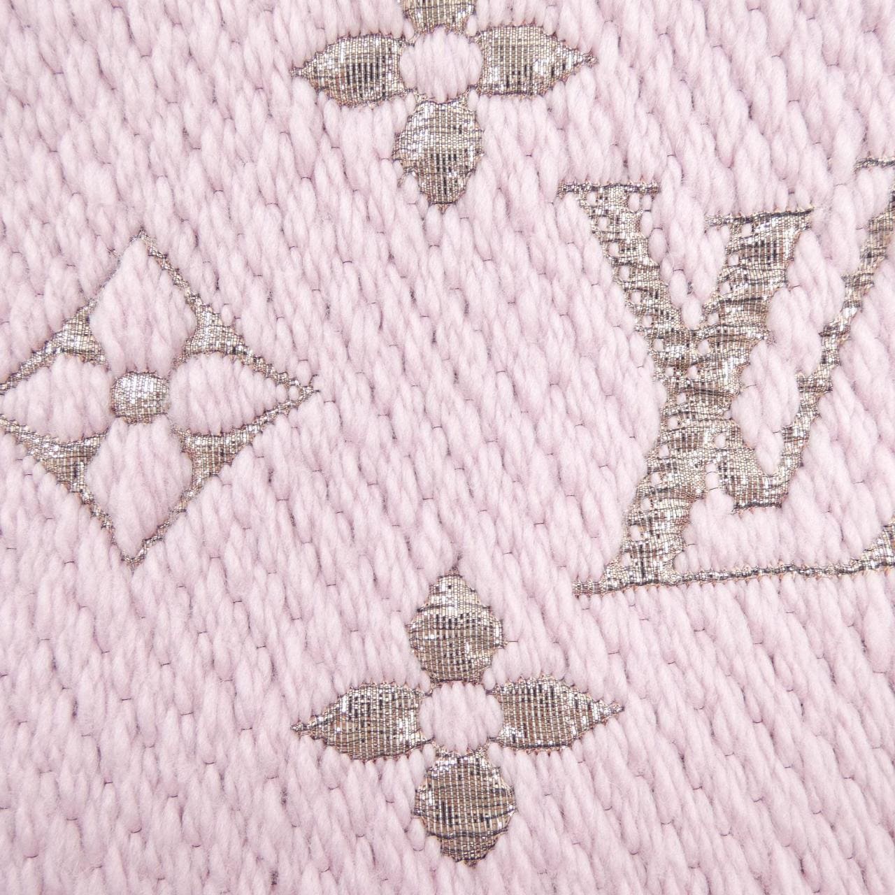 ルイヴィトン LOUIS VUITTON エシャルプ ロゴマニア シャイン M70466 MUFFLER