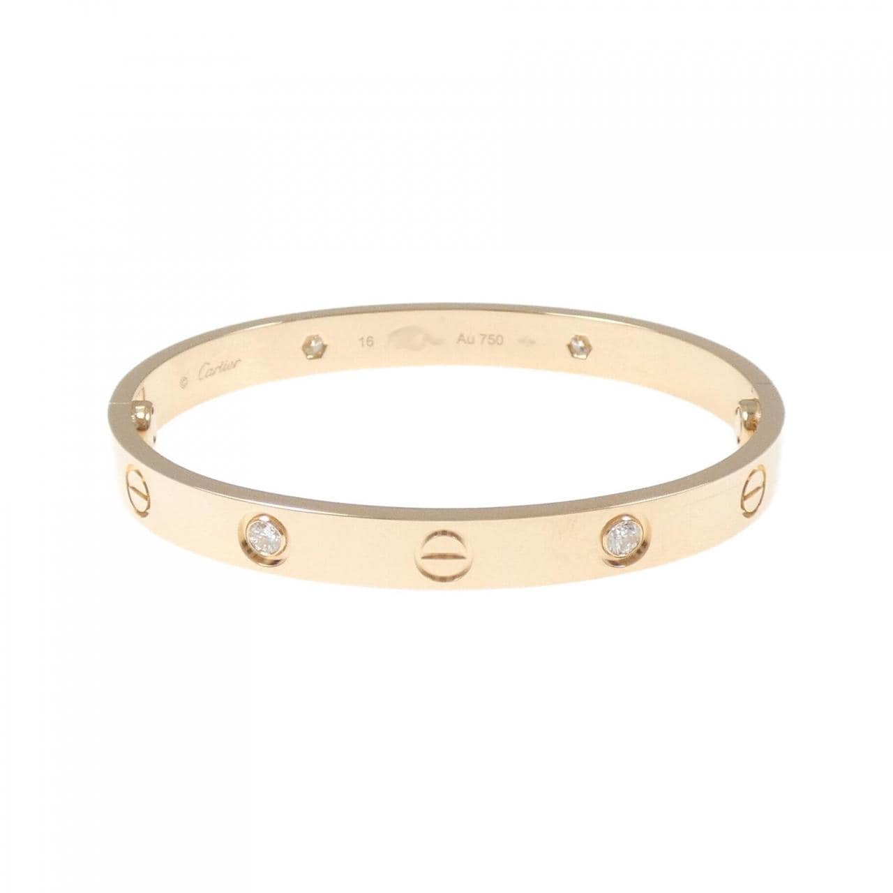 カルティエ ラブブレスレット 4P