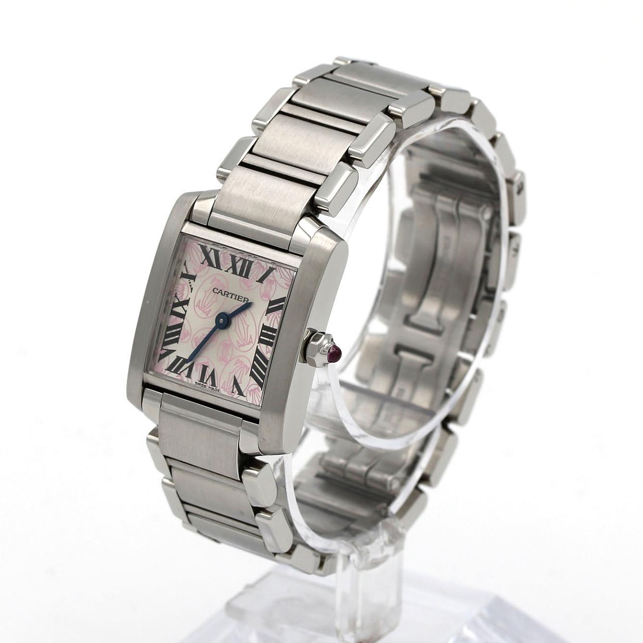 カルティエ タンクフランセーズSM･2006X'mas LIMITED W51031Q3 SS クォーツ
