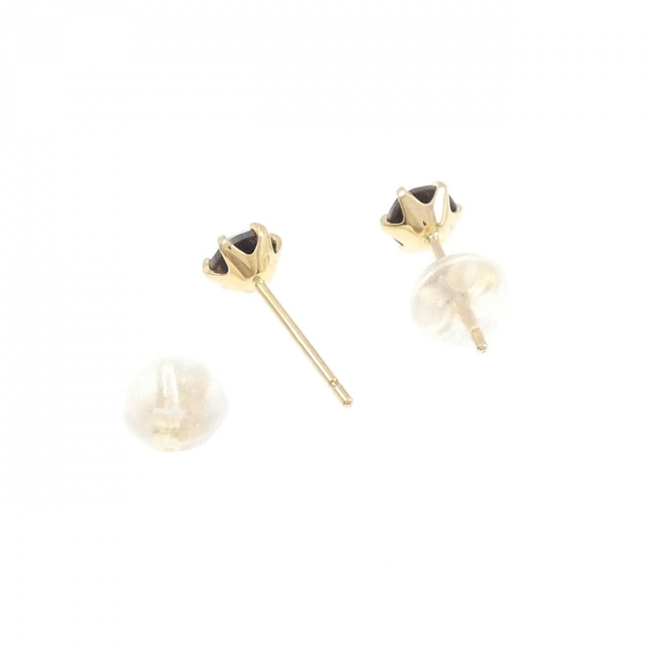 K18YG ダイヤモンド ピアス 0.38CT