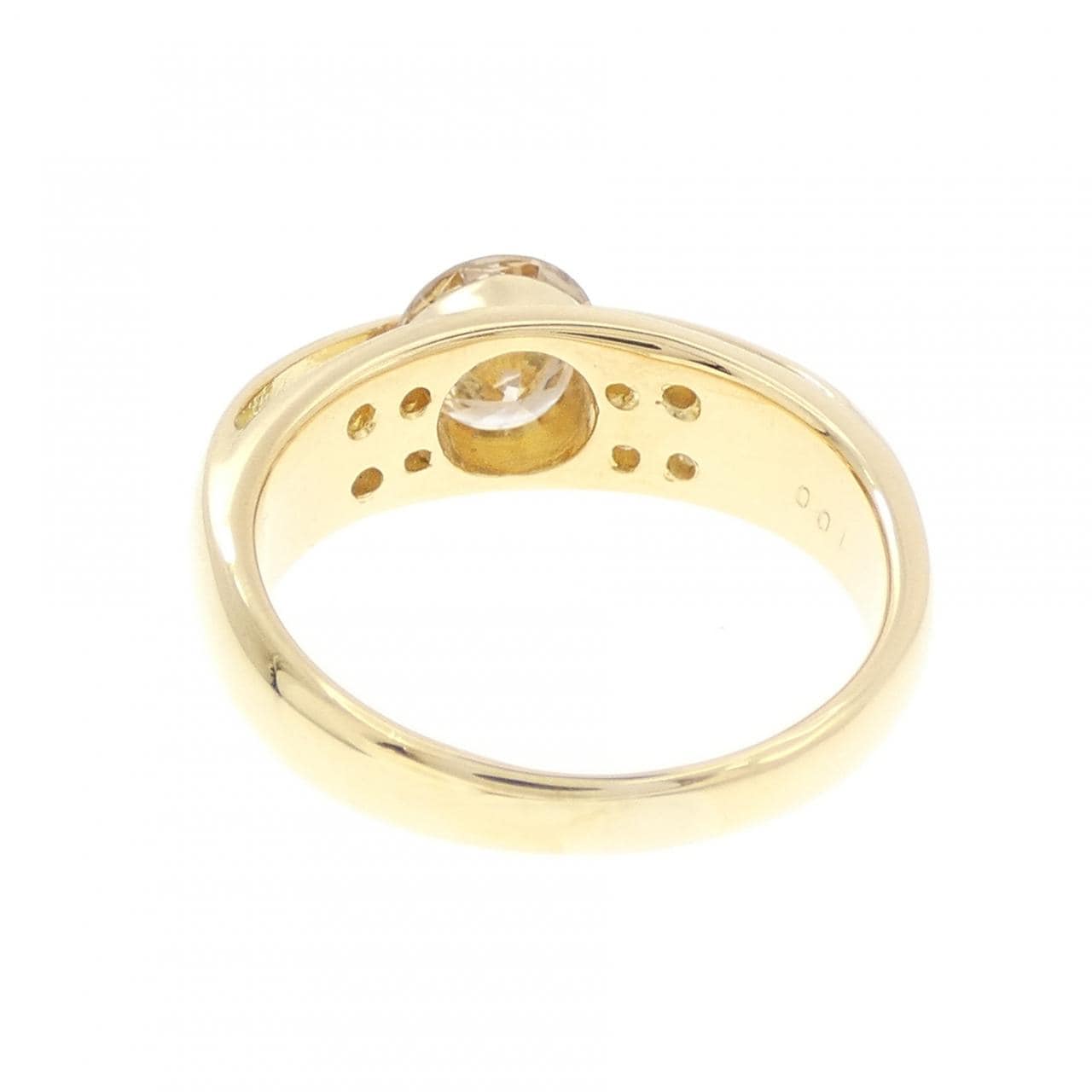 K18YG ダイヤモンド リング 1.00CT