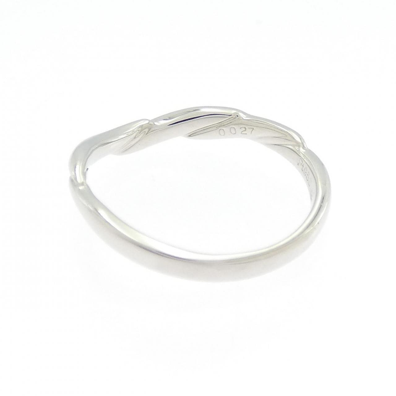 PT950钻石戒指，0.027克拉