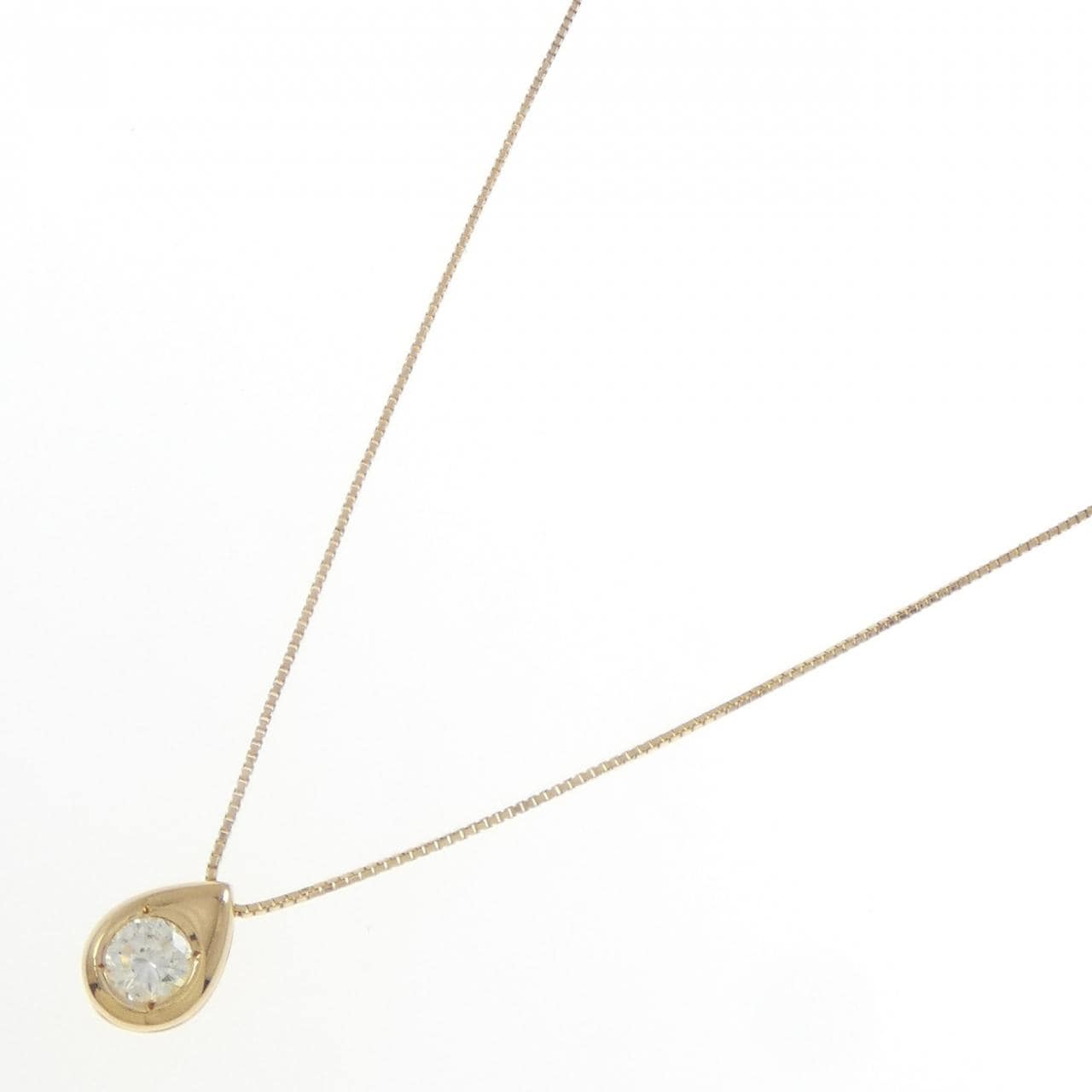 K18YG ダイヤモンド ネックレス 0.50CT