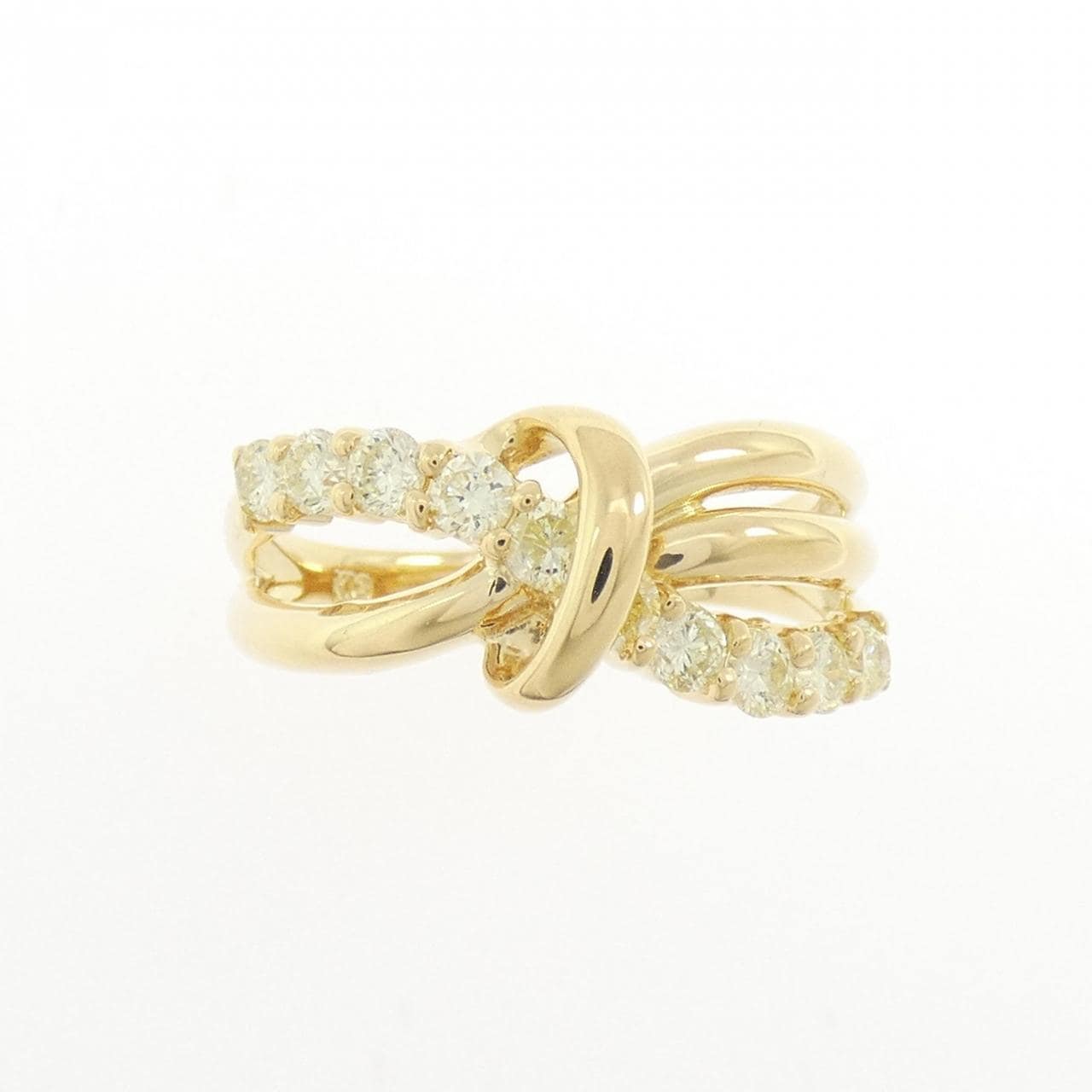 K18YG ダイヤモンド リング 0.51CT