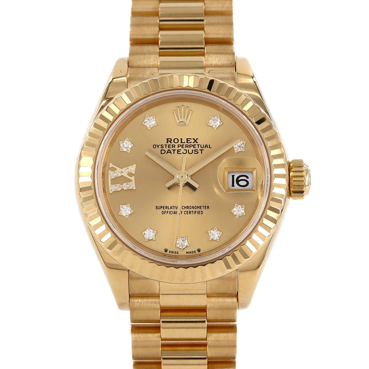 ROLEX Datejust 279178G YG Automatic Random Number