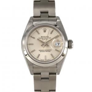 ロレックス オイスターパーペチュアルデイト 69160 SS 自動巻 E番