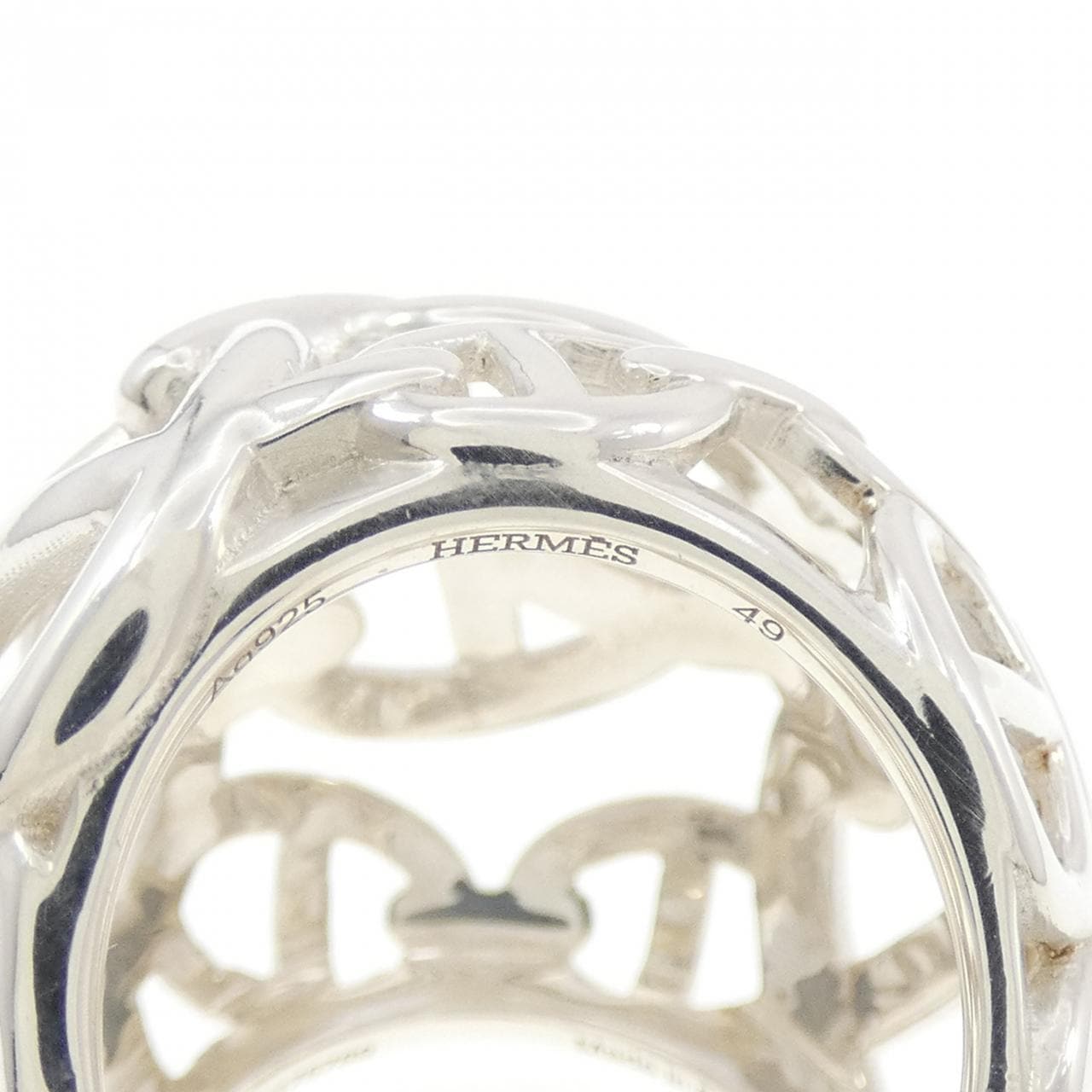 エルメス シェーヌダンクル アンシェネ ベリーラージ リング