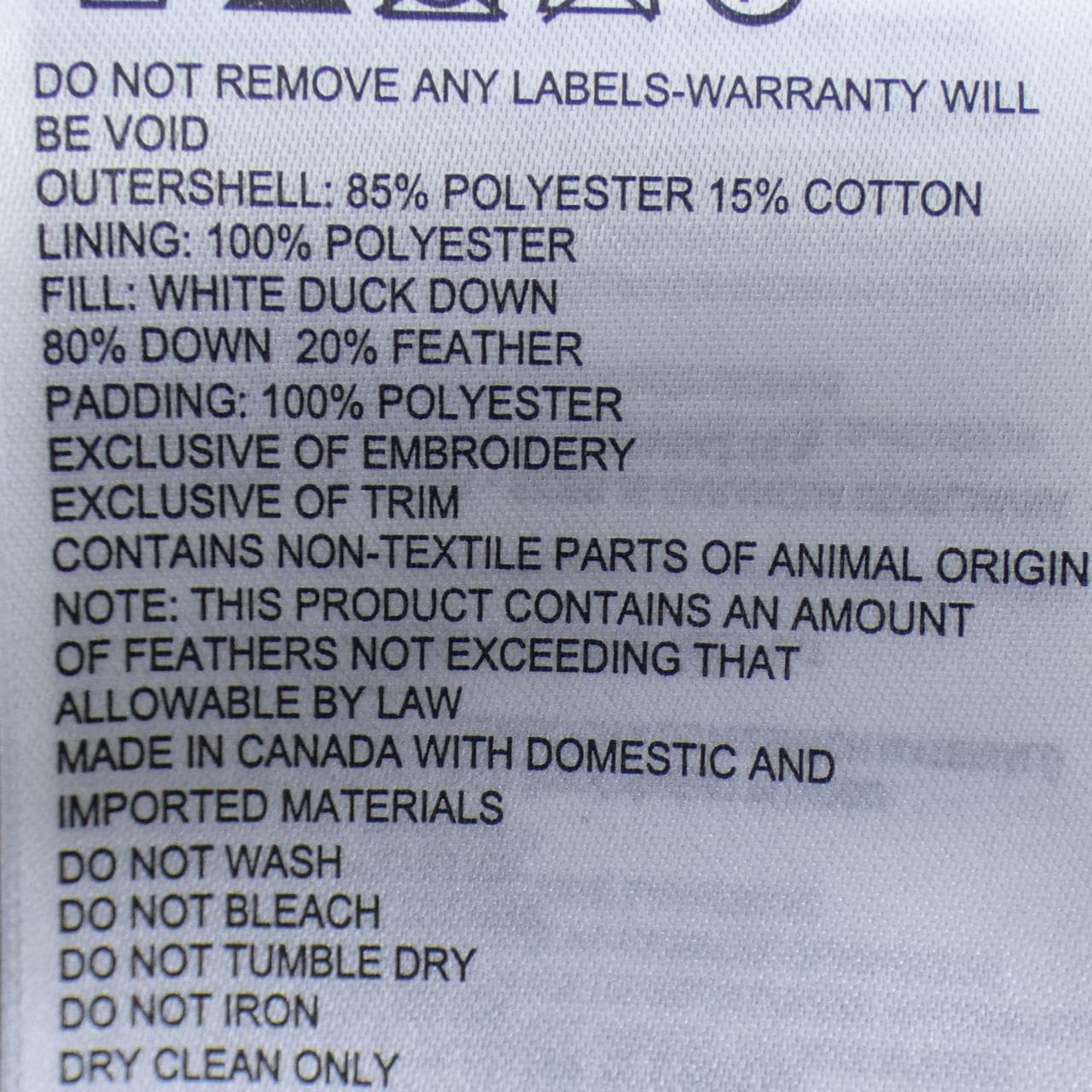 カナダグース CANADA GOOSE BLACK LABEL 3804MB MACMILLAN マクミラン ダウンジャケット