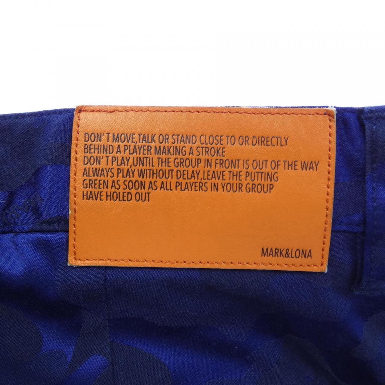 マークアンドロナ MARK&LONA パンツ